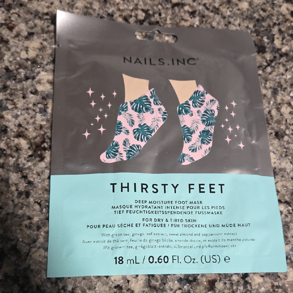 Nails Inc Thirsty Feet Foot Mask